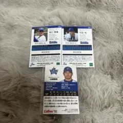 横浜DeNAベイスターズプロ野球カード3枚セット