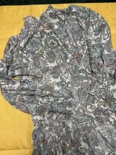 アナトリエ　花柄マキシ丈ワンピース　38 美品