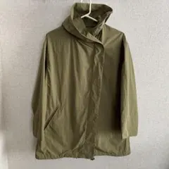 LE CIEL フード付きジャケット カーキ