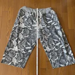 Volcanic Cloth 葉柄ショートパンツ Lサイズ