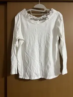 studio CLIP 2WAYレースロンT LL オフホワイト