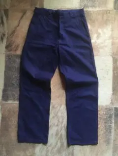 00s フレンチワークパンツ ユーロワーク ナス紺のサムネイル