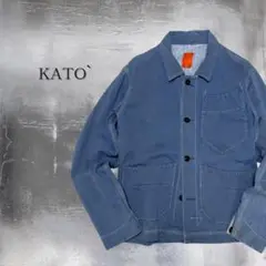 KATO カトー カバーオール ジャケット ブラック 立体裁断 KATO カトー カバーオール ジャケット ブラック 立体裁断 KATO