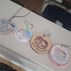 マタニティ関連キャラクターキーホルダーセット マタニティマーク