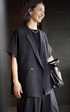 専用ニーリ様_ジェントルシルク　セットアップ　ジャケット＆パンツ 専用ニーリ様_ジェントルシルク セットアップ ジャケット＆パンツ