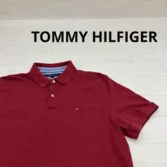TOMMY HILFIGER トミーヒルフィガー ワンポイント刺繍ロゴポロシャツ