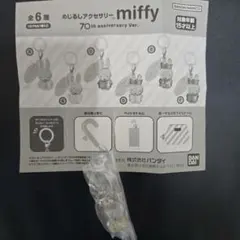 めじるしアクセサリー　miffy　７０th anniversary Ver. B