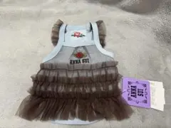 ANNA SUI アナスイ ティアードチュールワンピース XSサイズ