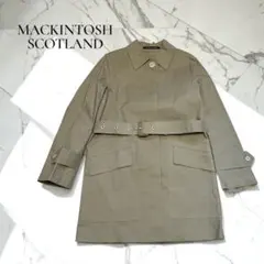 美品☆マッキントッシュ 撥水コート スプリングコート レインコート М