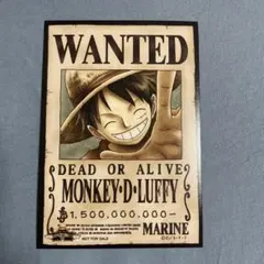 ONE PIECE 海軍発行公式手配書 モンキー・D・ルフィ 第3弾 - メルカリ