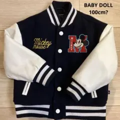 BABYDOLL ミッキーマウス ブルゾン スタジャン MA-1