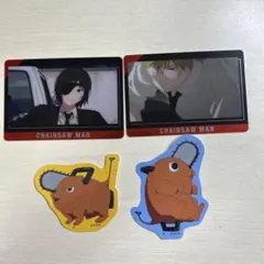 チェンソーマン　グッズセット　ステッカー、カード