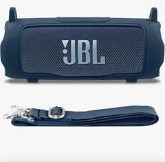 JBL FLIP 7 スピーカーカバー シリコンケース ストラップ付き ブルーのサムネイル
