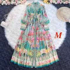 【即日発送】【フォロー割】オールシーズン♡シアーシャツワンピ♡M