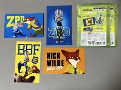 ズートピア2　スマロイド ニック フィニック　　ジュディ