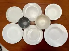 皿とお椀　8枚セット 食洗機対応