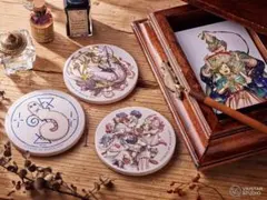 白浜鴎 とんがり帽子のアトリエ マグカップ コルクコースター付き