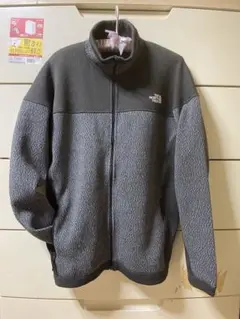 THE NORTH FACE フルジップニットアップジャケットグレー