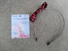 エンジェルスター（Angel Star）スパンコール リボン付き カチューシャ