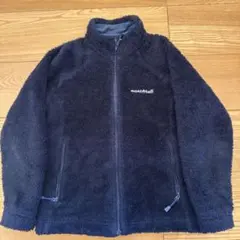 モンベルフリース　紺色　130センチ