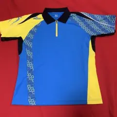MIZUNO ハーフジップ ポロシャツ Mサイズ