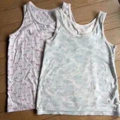 アンダーシャツ　タンクトップ　女の子