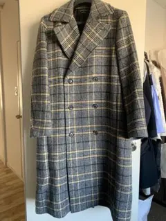 UNITED TOKYO ロングコート　チェック