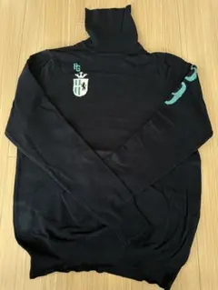 PEARLY GATES パーリーゲイツ タートルネックニットセーター ネイビー