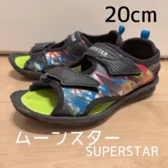 ムーンスター SUPERSTAR サンダル 20cm キッズ