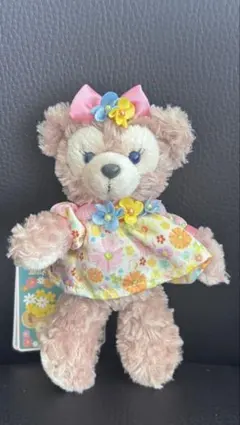 花柄ドレス 東京ディズニーシー 2013春シェリーメイ ぬいぐるみバッジ 限定品