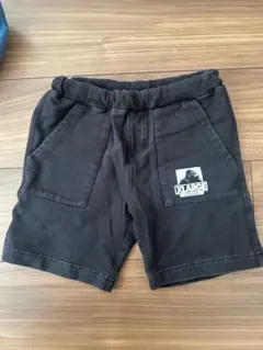 XLARGE ブラック ハーフパンツ キッズ