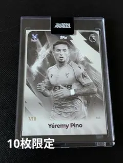 10枚限定 Topps ジェレミ・ピノ クリスタルパレス プレミア 7/10