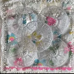 【新品】ガラス食器　硝子　昭和レトロ　小皿　豆皿　 アクセサリートレー　小物置き