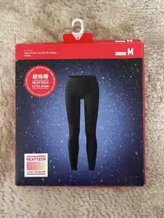 ユニクロ　超極暖 レギンス　レディース　ヒートテックレギンス　ブラック　M