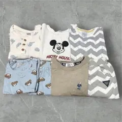 バースデイ futafuta 90 夏服まとめ売り 6点セット 男の子