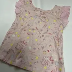 新品　シェル柄　ピンク　カットソー