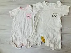 半袖ロンパース 80 2点セット