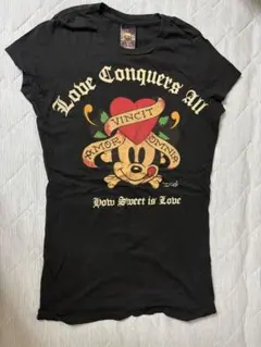 D24Ed Hardy エドハーディー Tシャツ ブラックのサムネイル