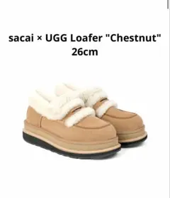 26cm sacai UGG Loafer "Chestnut"