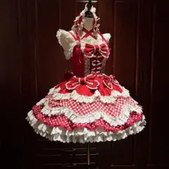 コスプレ　ドレス　 lolita オリジナル 洋服 ロリータ ワンピース