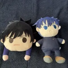 呪術廻戦 伏黒恵 ぬいぐるみ カードケース 2点セット