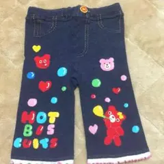 MIKIHOUSE☆ミキハウス 90㎝デニム風スパッツ