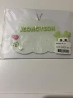 TWICEオンラインクジD賞　ジョンヨン　ラバーネームキーホルダー