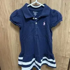 ラルフローレン ネイビー ワンピース 12M
