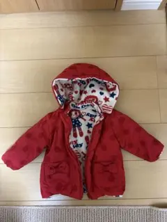 Daddy oh Daddy赤い水玉　ダディコリバーシブルジャケット