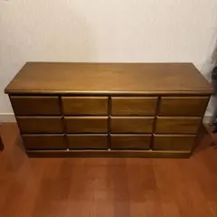 木製チェスト 珍しい12杯引き出し 収納家具