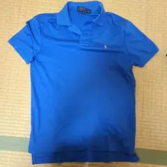 ポロラルフローレン　ブルーポロシャツ