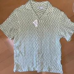 ZARA クロシェ　シャツ