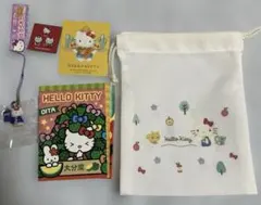 ハローキティ ご当地ストラップ メモ帳 巾着 まとめ売り