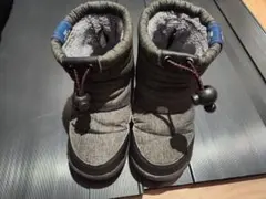 HOT　BISCUITS グレー スノーブーツ フリース内装